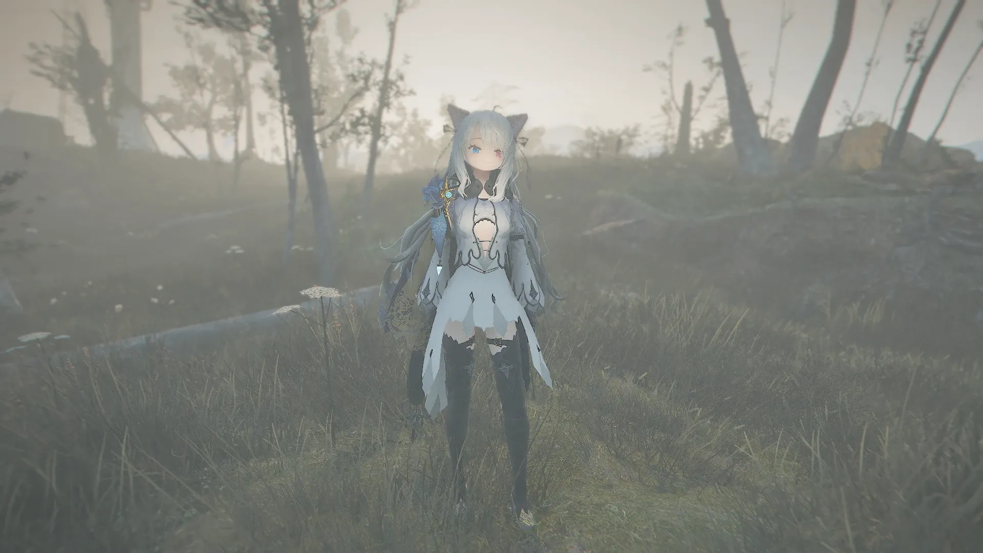 写真: どこかで撮影されたSizryavkaの全身を写した写真