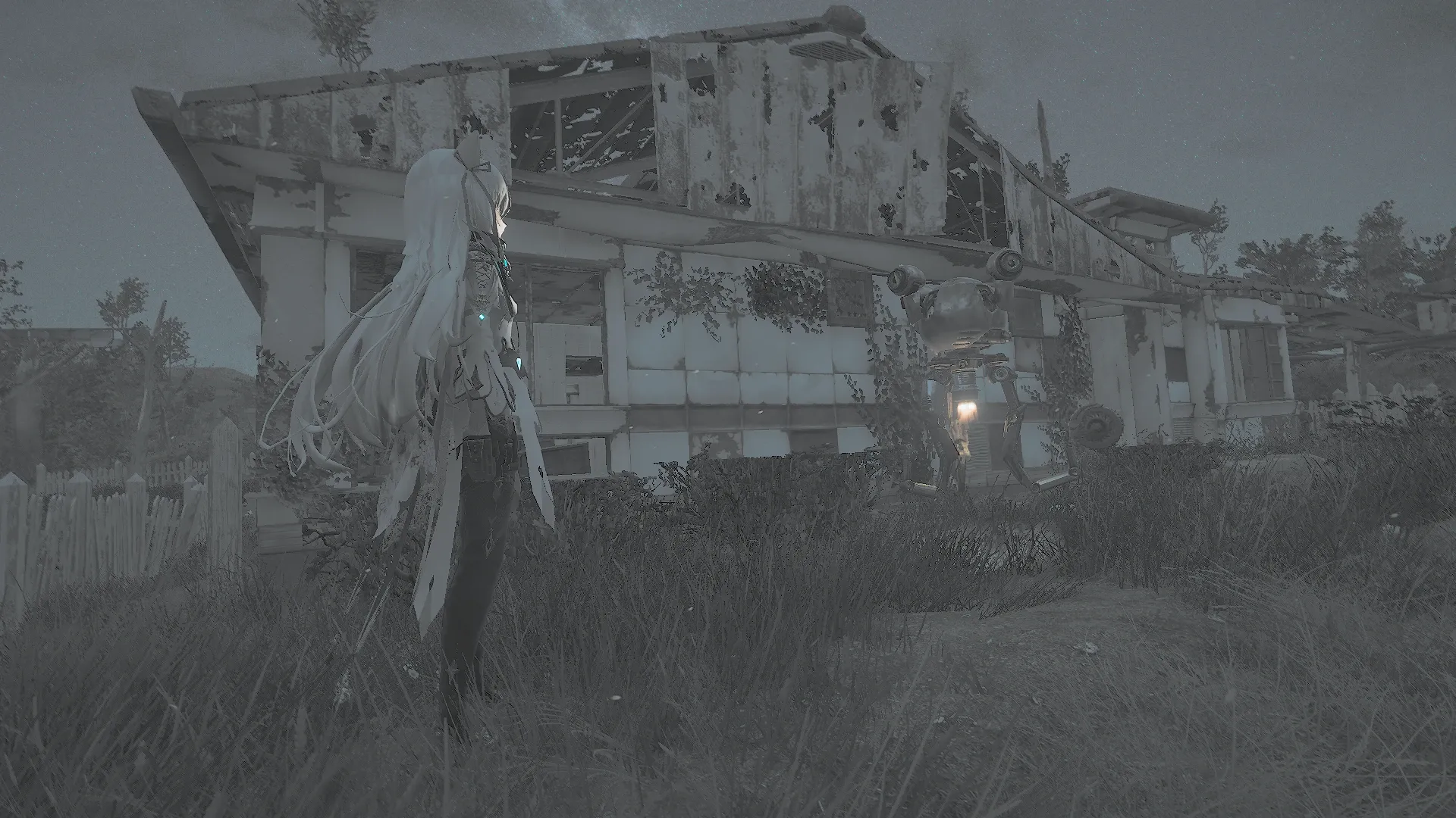 写真: 言語回路が壊れていると思われるMr.ハンディと対話し終えたSizryavka