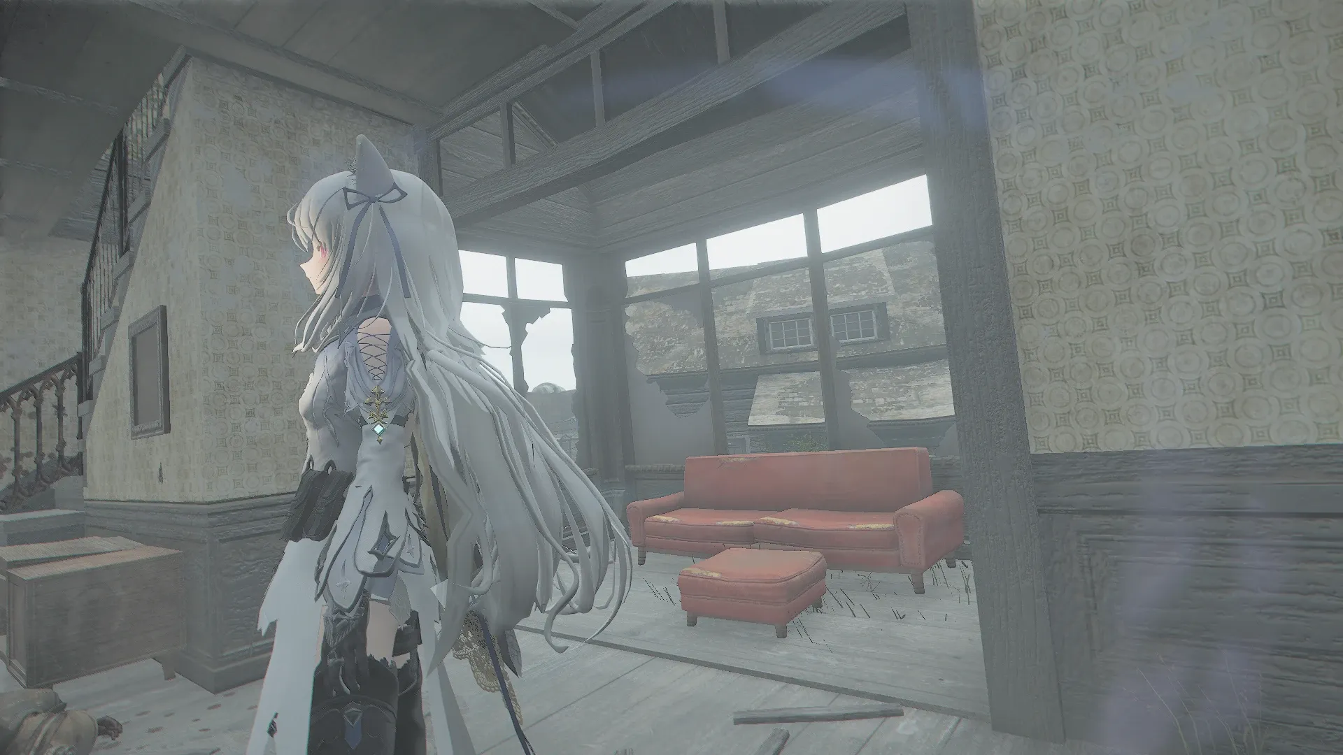 写真: 襲撃者を撃退し、必要な物資を収集するSizryavka