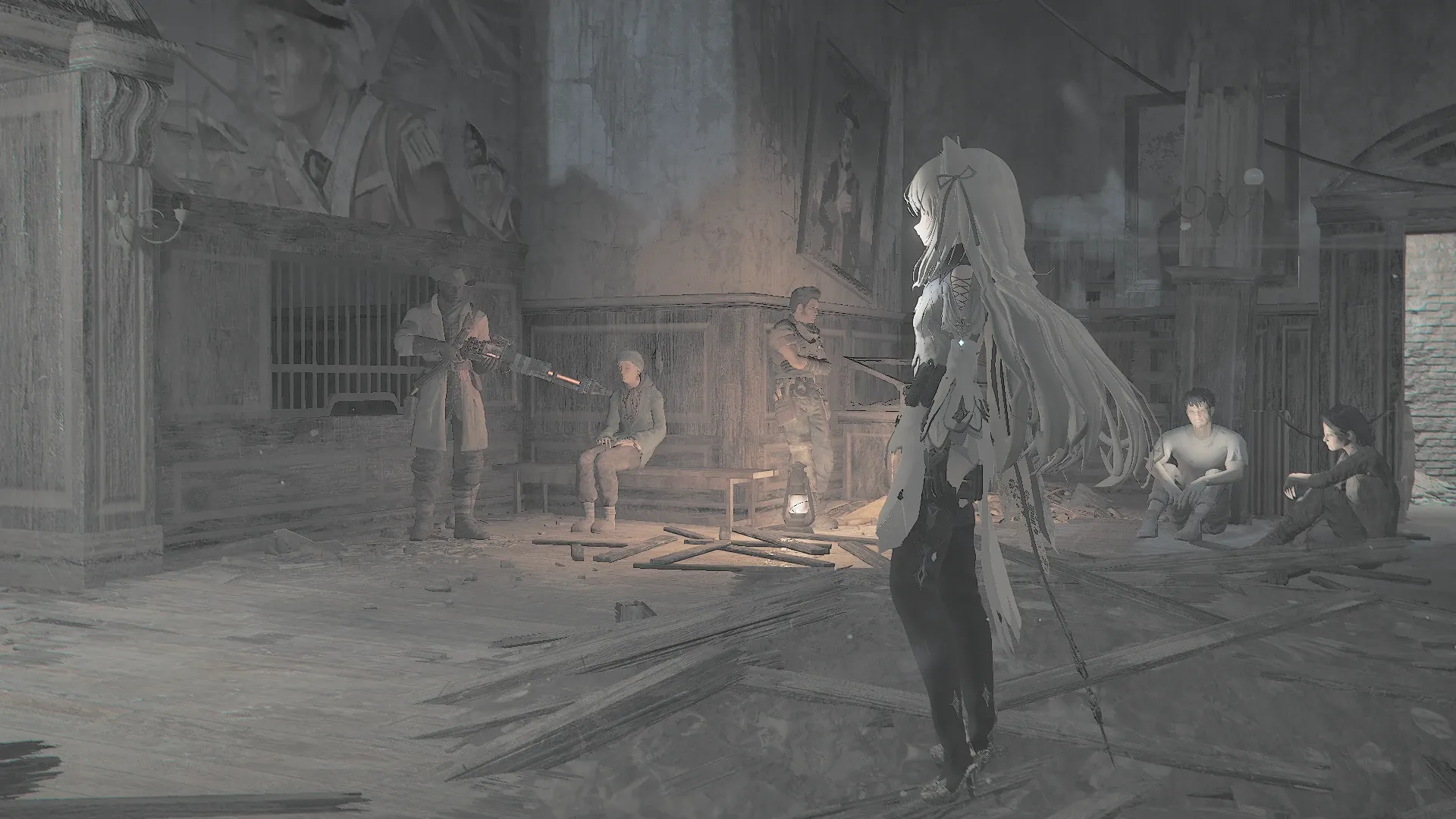 写真: コンコードの建物に留まり続けるガービー達を眺めるSizryavka