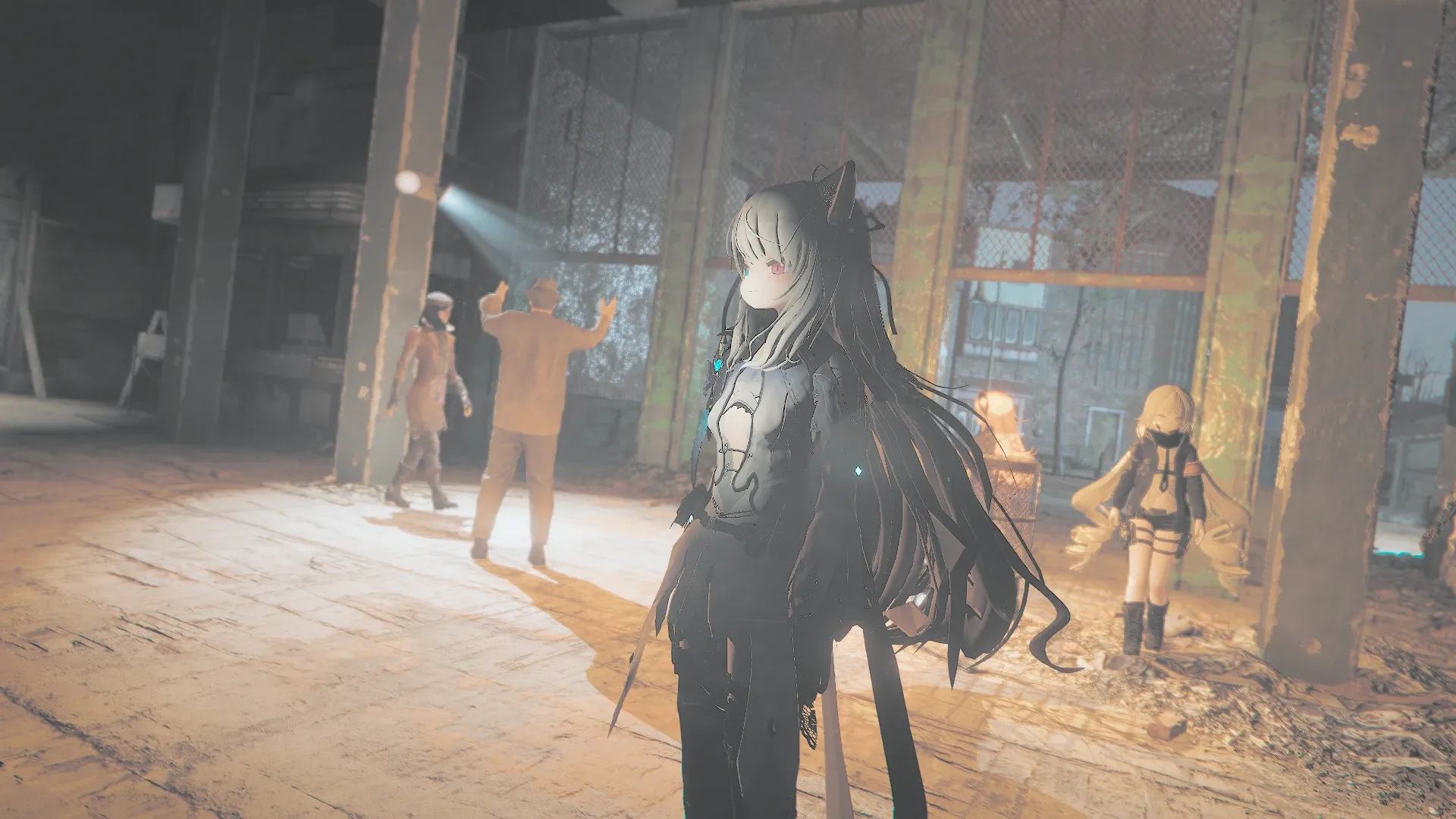 写真: 中には入れたものの、面倒事は避けようとその場を立ち去るSizryavka