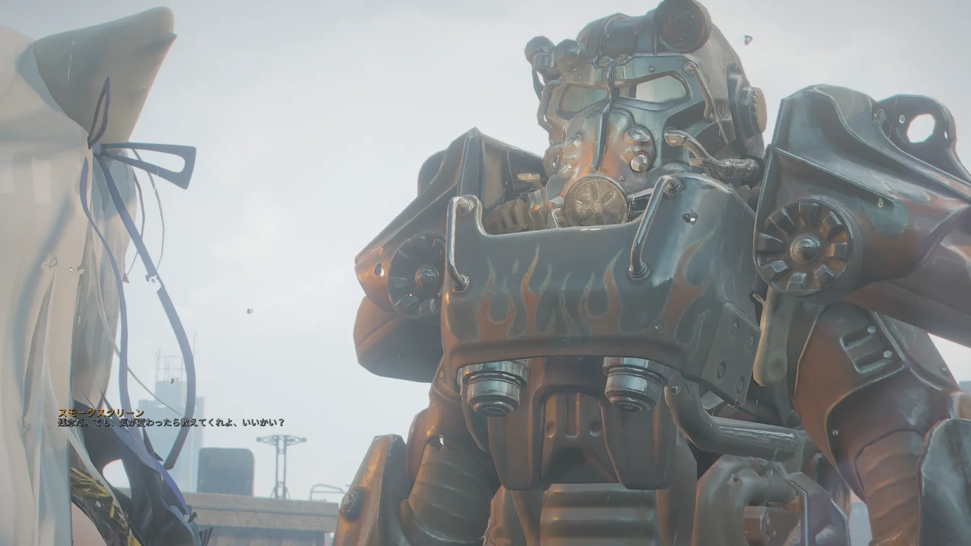 写真: 「いや、申し訳ないけど興味はないの。」「残念だ。でも、気が変わったら教えてくれよ、いいかい?」