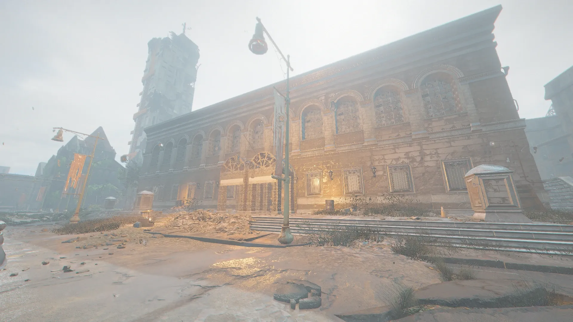 写真: ボストン公共図書館を写している