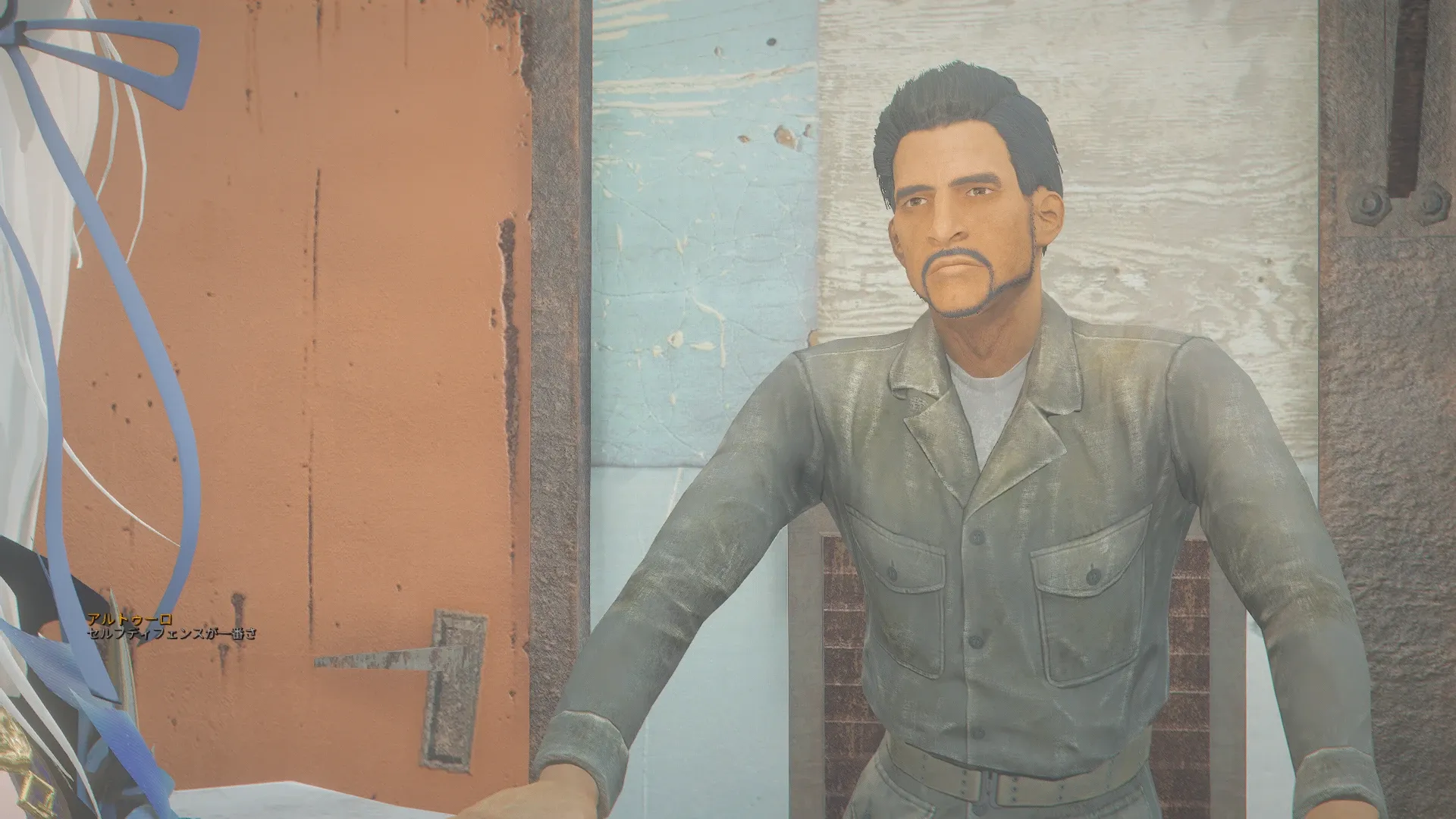 写真: 「まあ、何であろうとセルフディフェンスが一番さ。気をつけて行ってくるんだな。幸運を。」