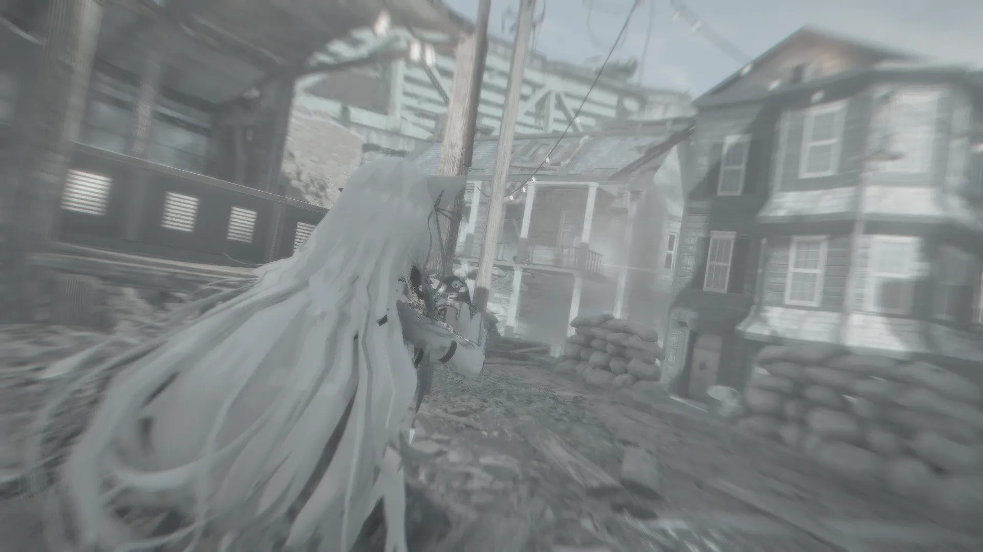 写真: 飛び交う銃弾の中、爆撃を要請しようと試みるSizryavka