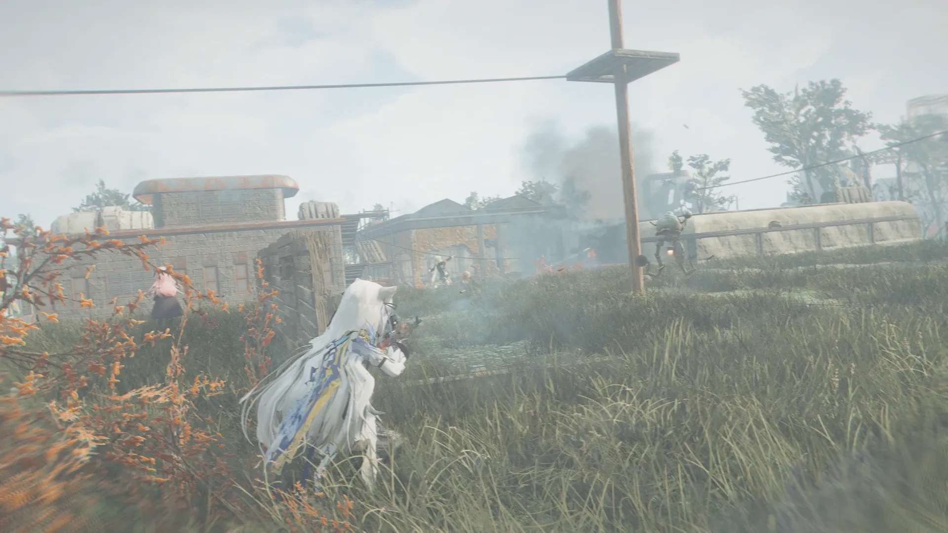 写真: フェラル・グールの大群がどこからともなくやってきた