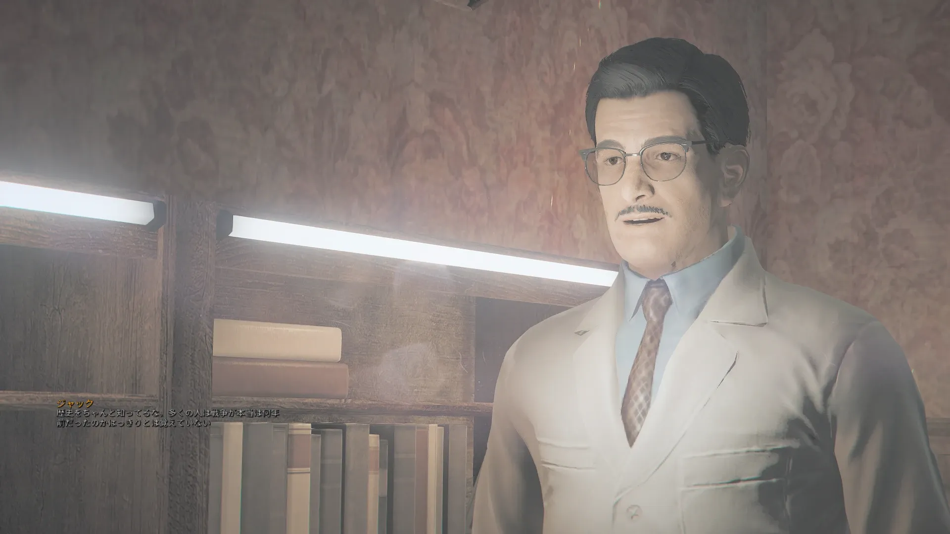 写真: ジャック「歴史をちゃんとしっているな。多くの人は戦争が本当は何年前だったかはっきりとは覚えていない。」