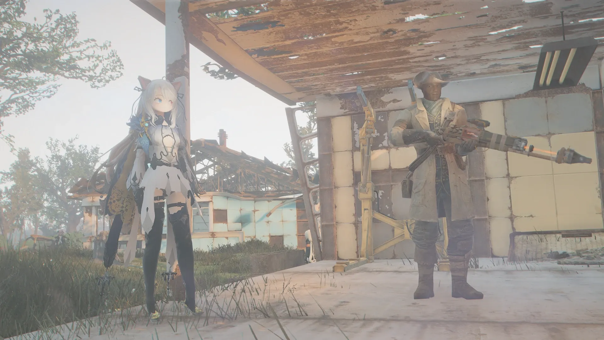 写真: コンコードの指導者となるSizryavka。ガービーは皆に再び紹介している。