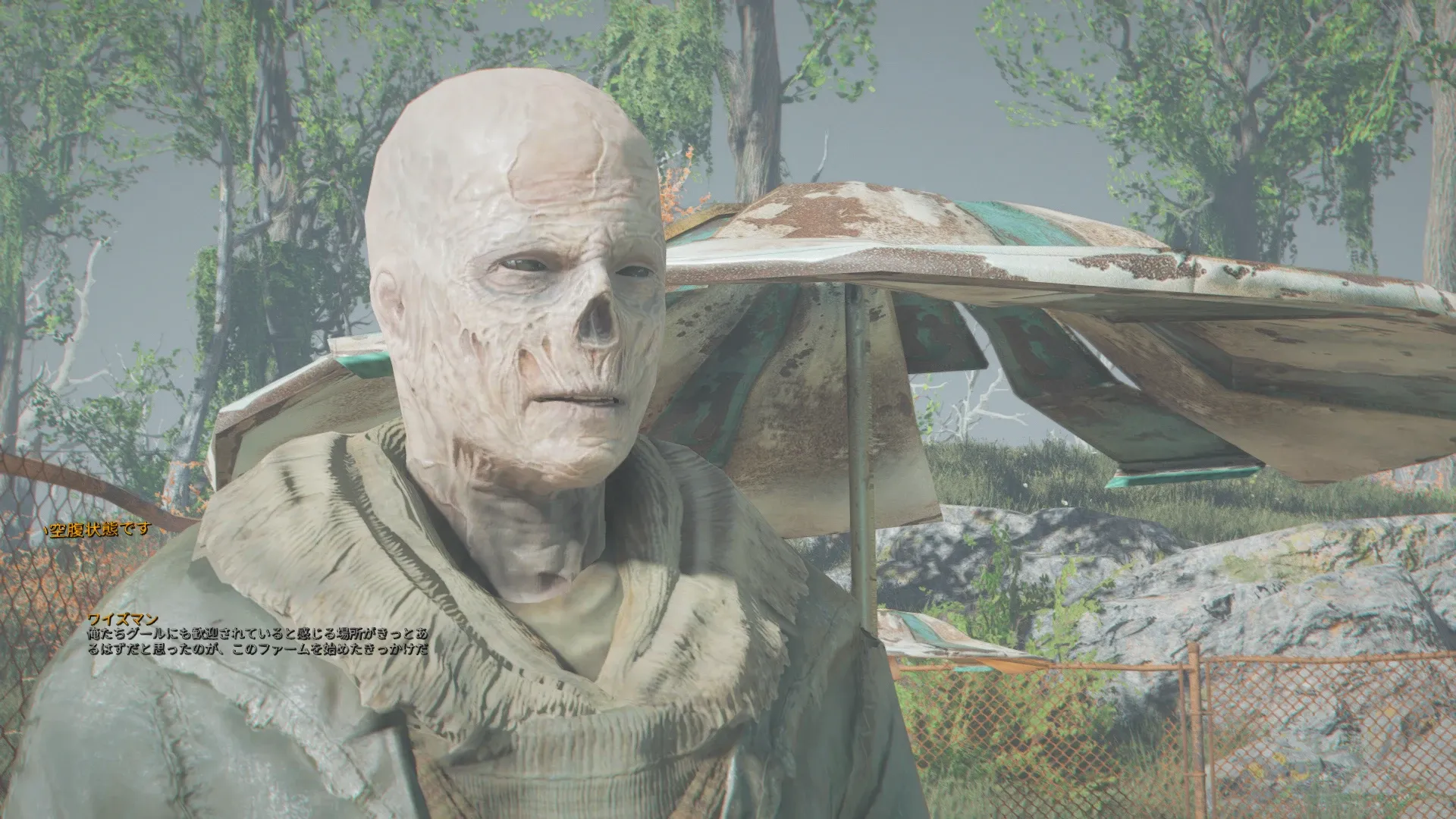 写真: ワイズマン「俺たちグールにも歓迎されていると感じる場所がきっとあるはずだと思ったのが、このファームを始めたきっかけだ。」