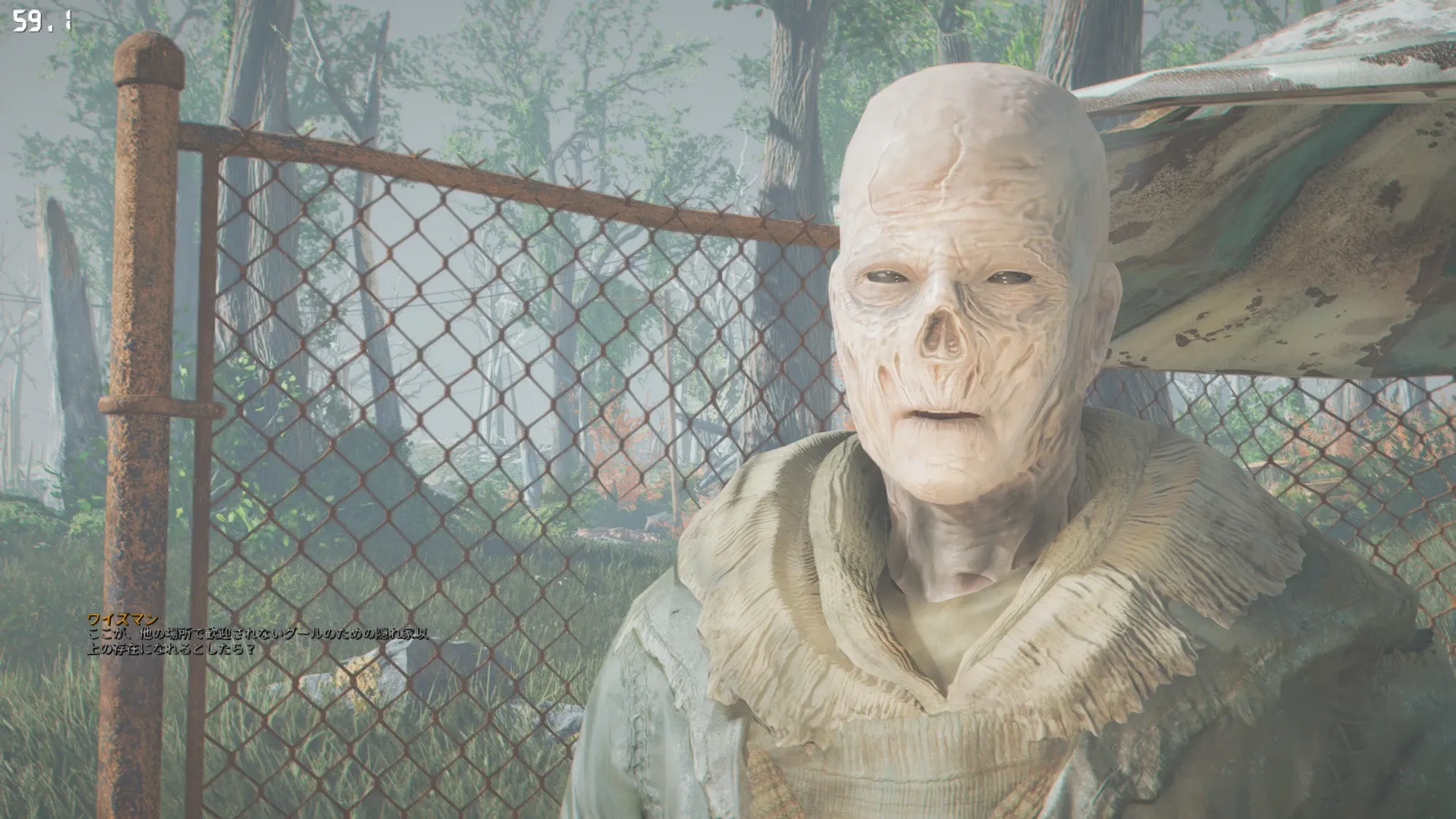 写真: ワイズマン「ここが、他の場所で歓迎されないグールの為の隠れ家以上の存在になれるとしたら?」