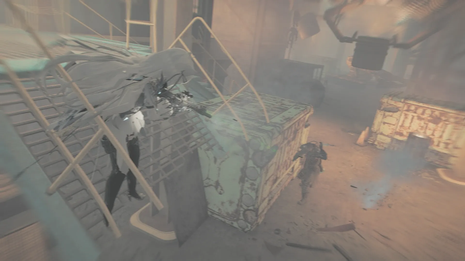 写真: 製鉄所内で接敵するSizryavka