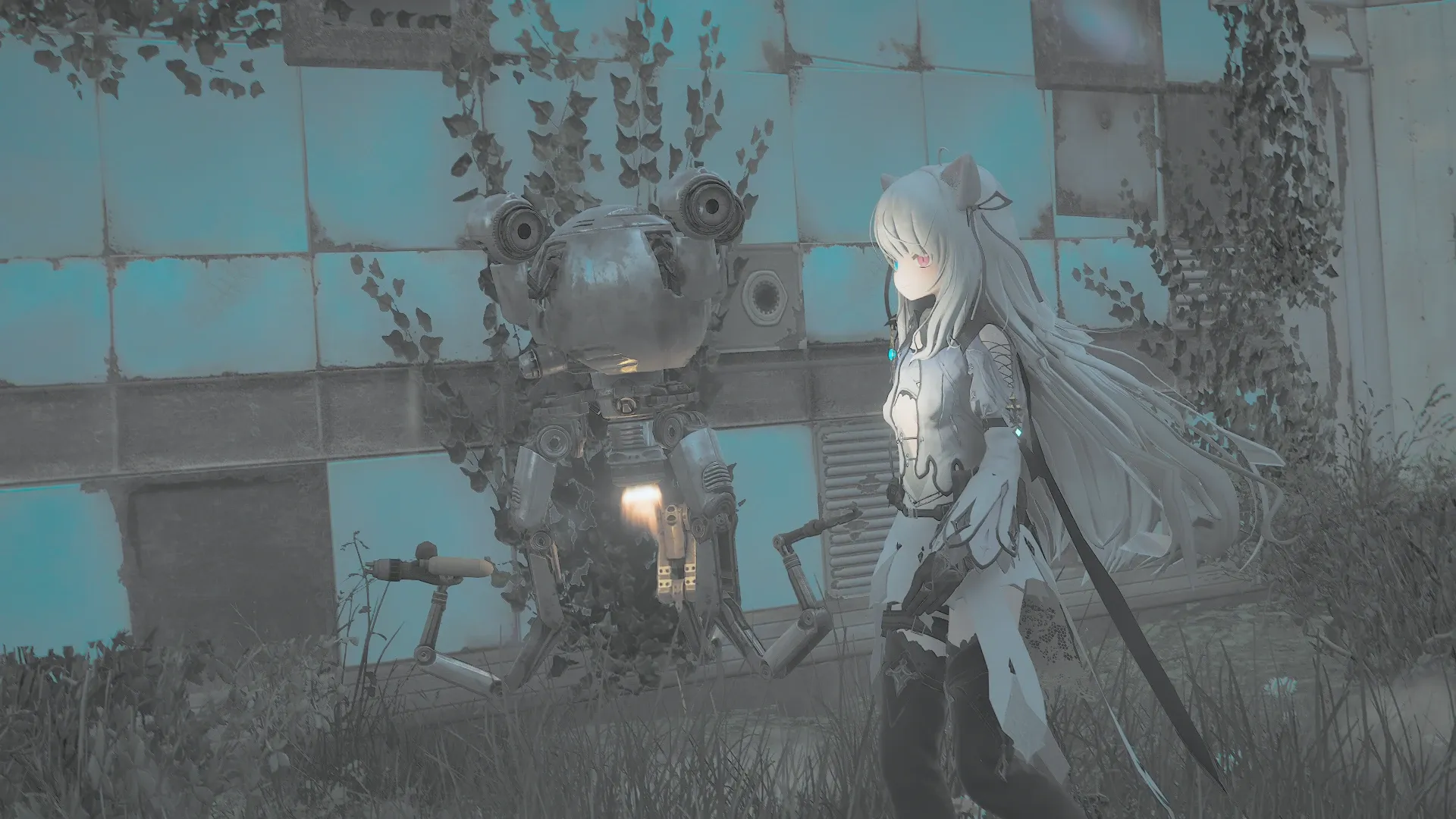 写真: このサンクチュアリで初めて遭遇したMrハンディである「コズワース」がSizryavkaが通り掛かると奇妙な事を呟いた。