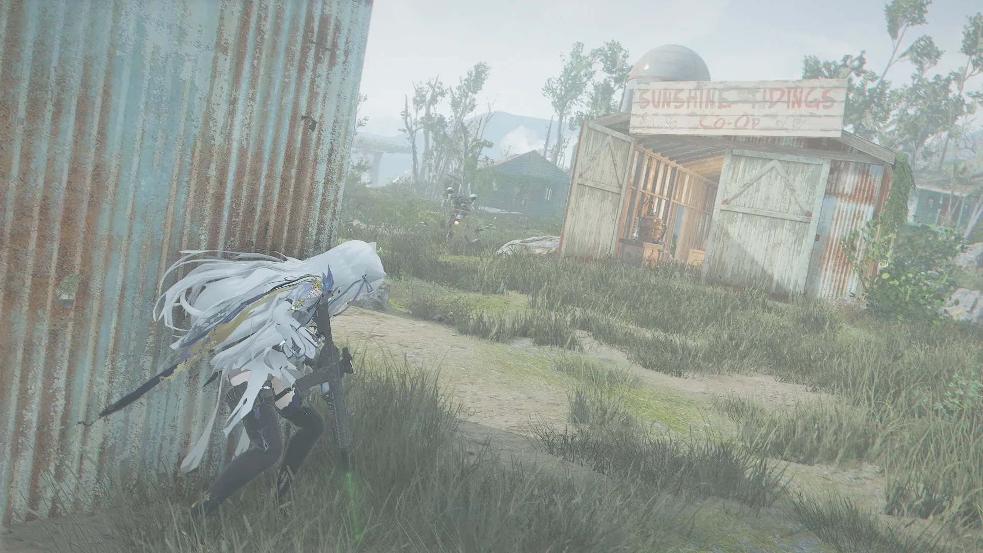 写真: 謎の信号源と対峙するSizryavka