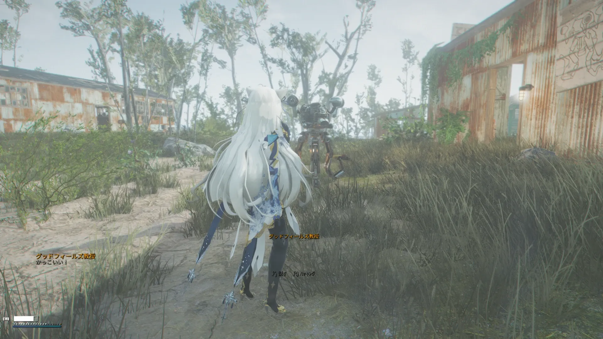 写真: グッドフィールズ教授と名付けられたMrハンディ「カッコイイ!」