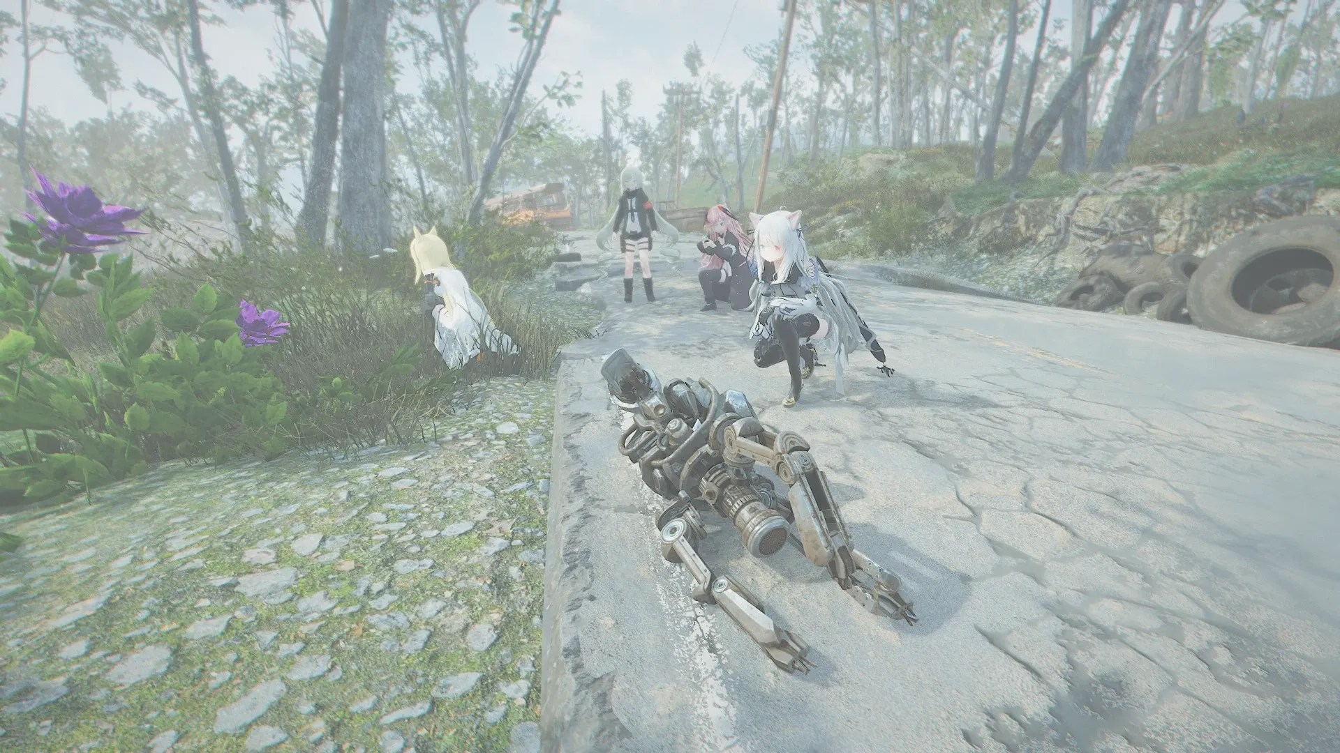 写真: グッドフィールズ教授のホバー速度が早すぎてSizryavka達は追いつけず、その先でレイダーと鉢合わせてしまったせいで"バラバラ"になってしまった。