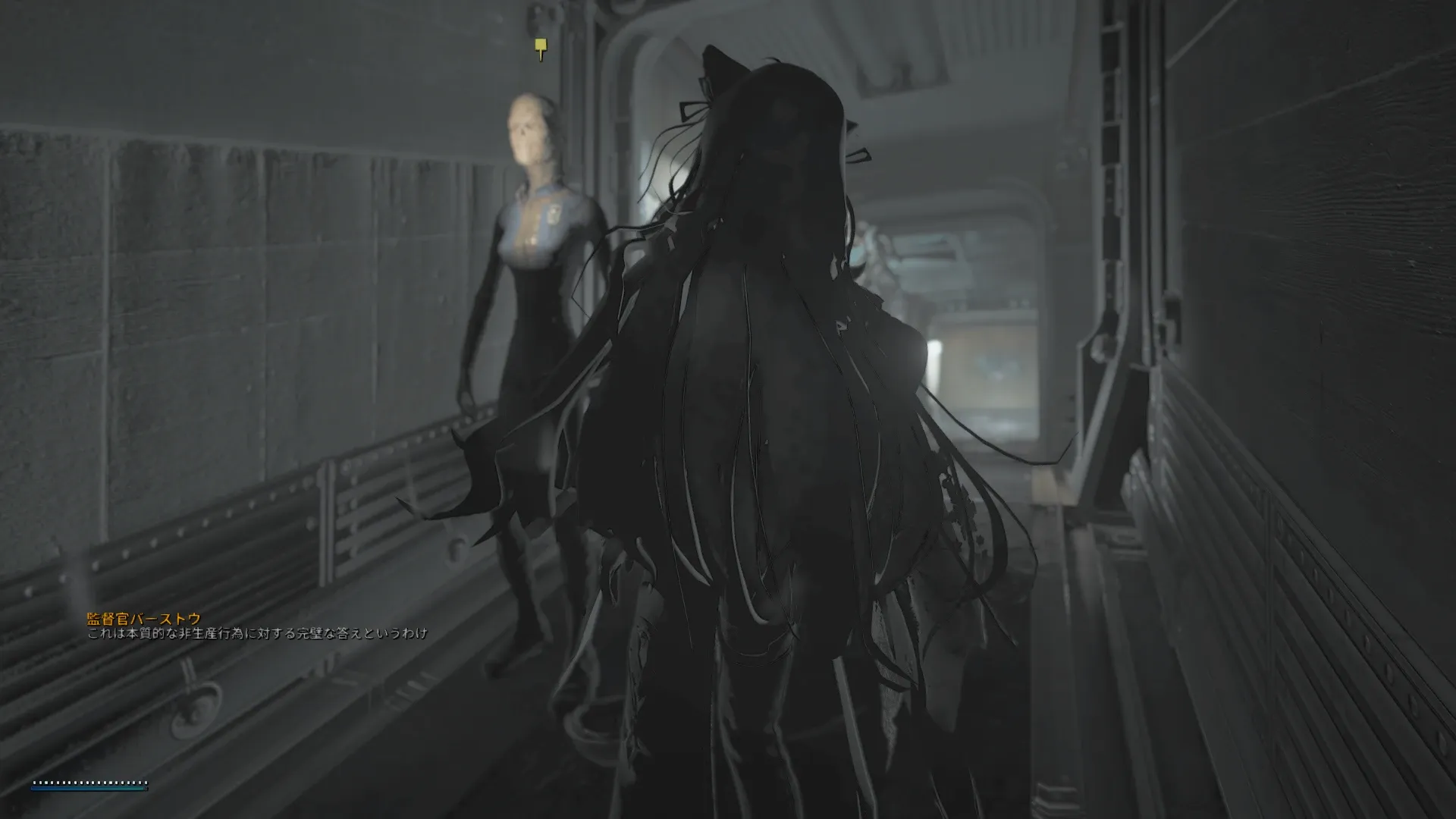 写真: 監督官バーストウ「これは本質的な非生産行為に対する完璧な答えというわけ」