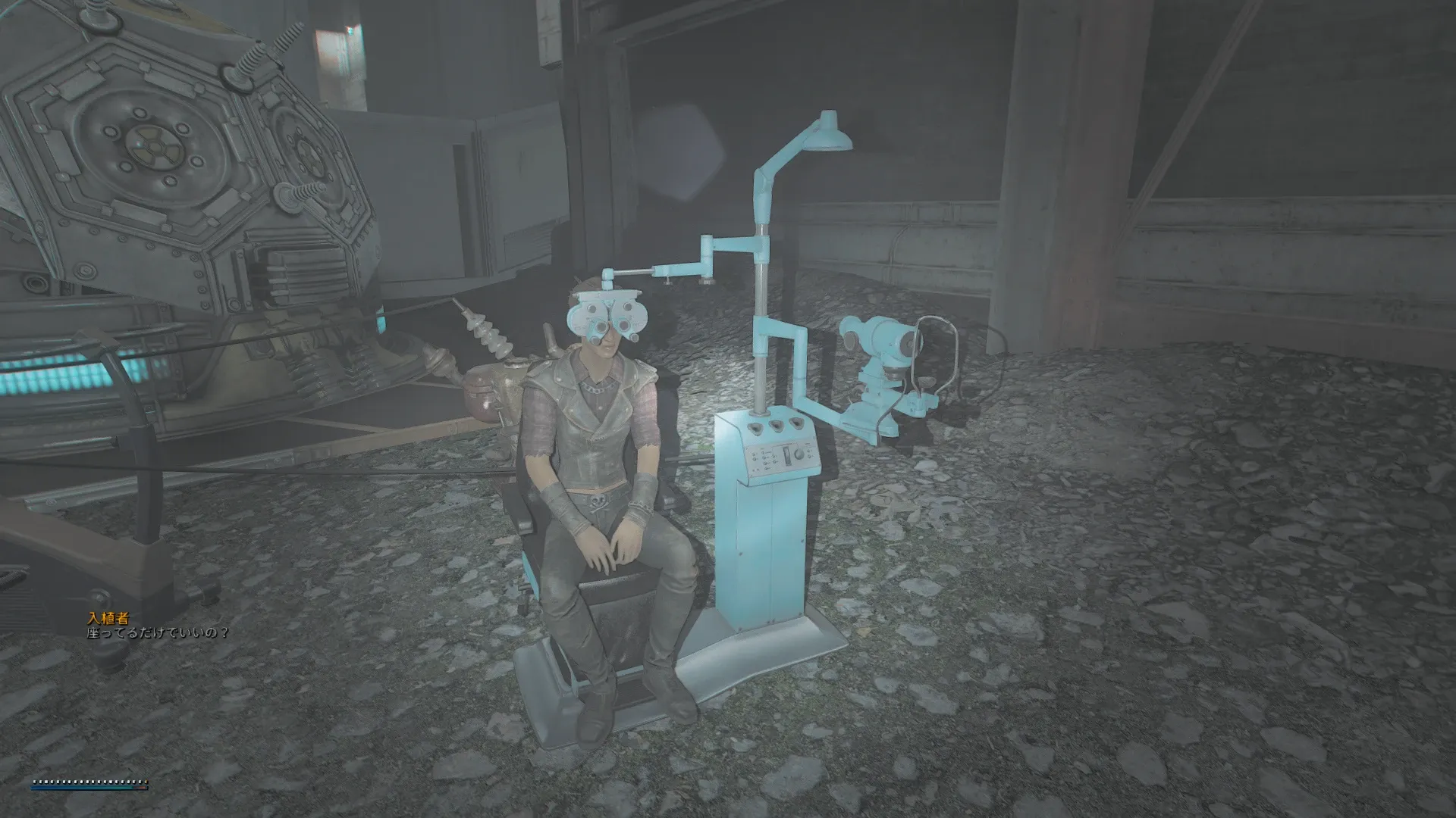 写真: 入植者「座っているだけでいいの?」