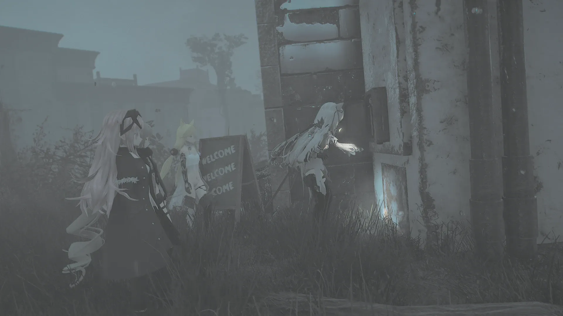 写真: ウルフの提案にあった関係者が住んでいるバンカーの配線に細工をしているSizryavka