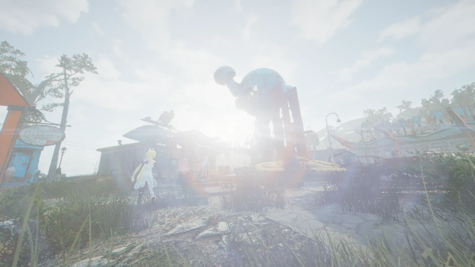 写真: 日暮れが近い中での一枚